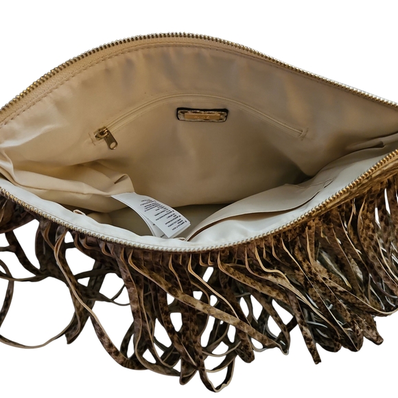 Aldo Tan Clutch Elegant Wristlet - Picture 2 of 3